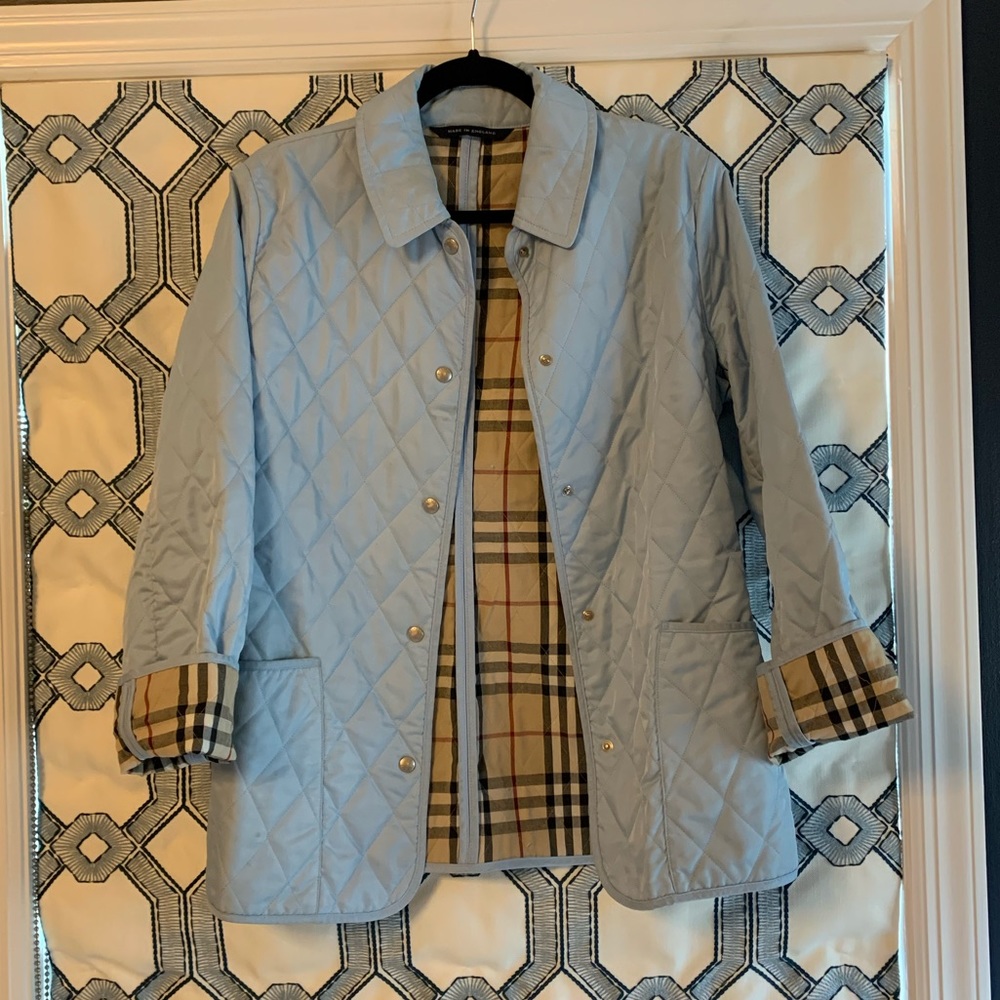 Classic Burberry quilted jacket